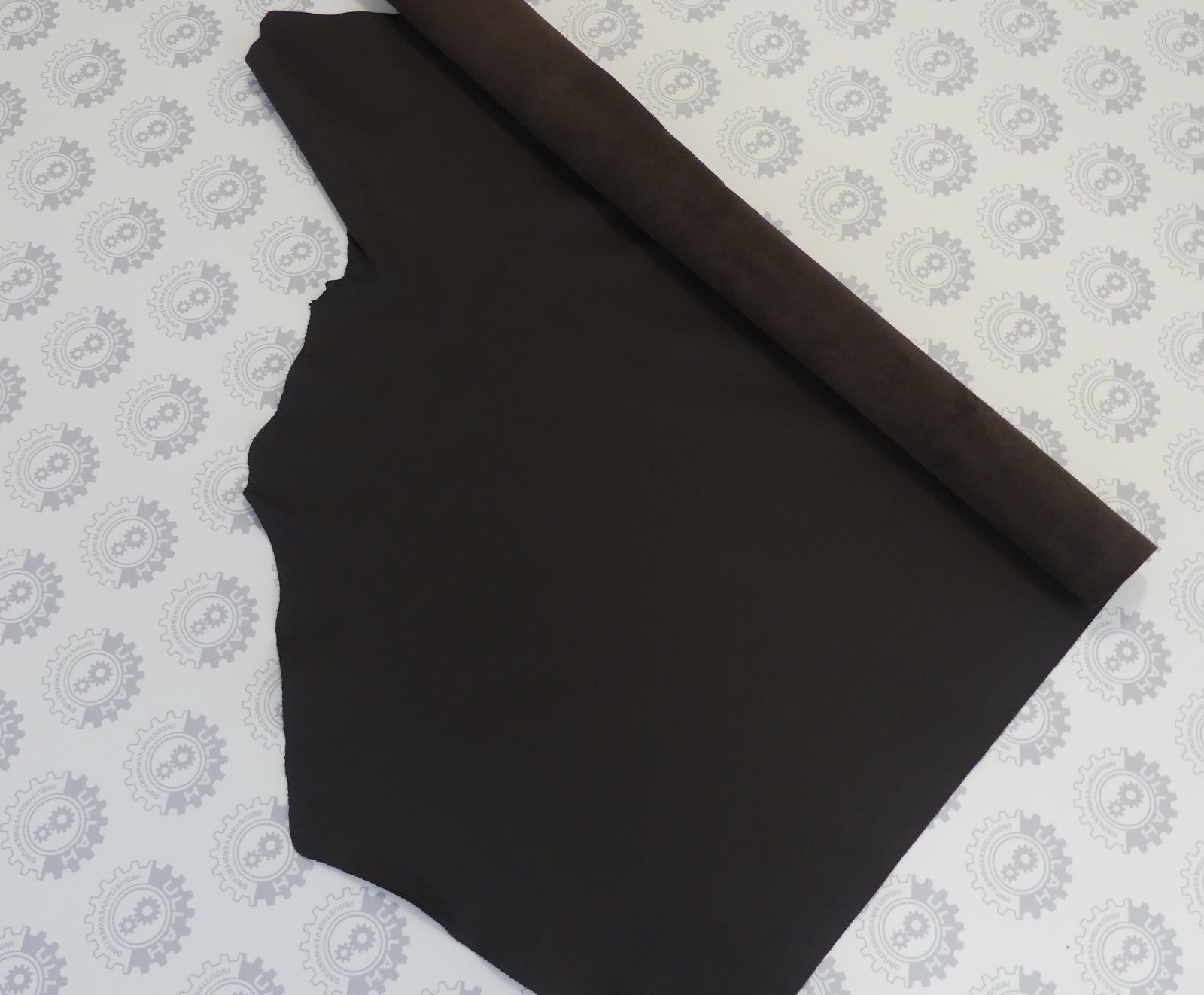 Leder 2,55m2   FULL GRAIN lederfarbe DARK SPICE(braun farbe)