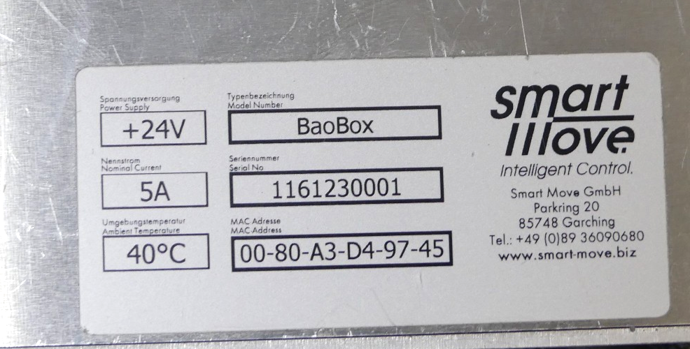 Smart Move BaoBox 1161230001