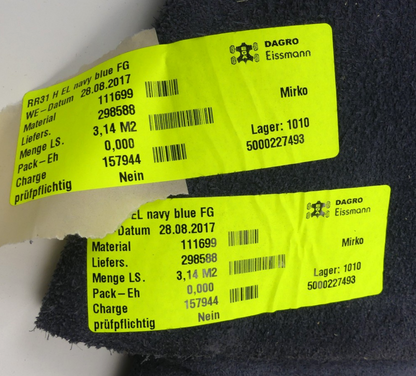 Leder 3,14m2   FULL GRAIN lederfarbe NAVY BLUE FG