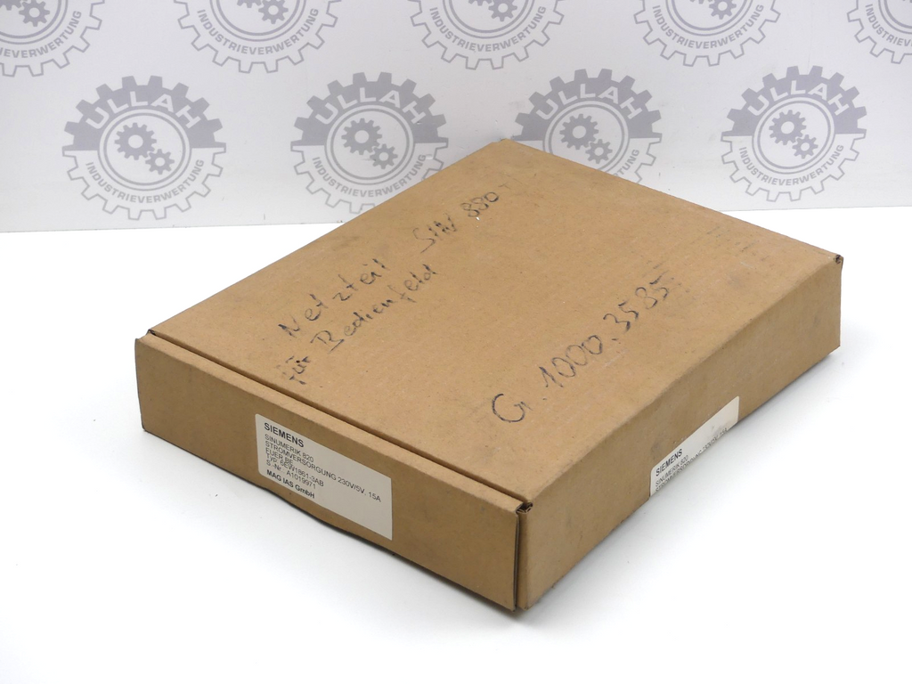 Siemens Sinumerik 820 Stromversorgung 230V/5V 15A 6EW1861-3AB