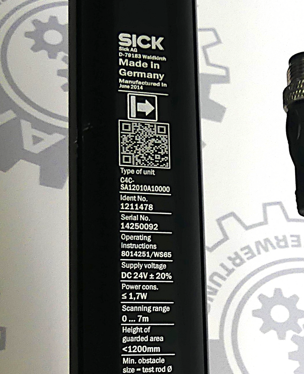 Sick Sicherheitslichtvorhang  C4C-SA12010A10000 + EA12010A10000