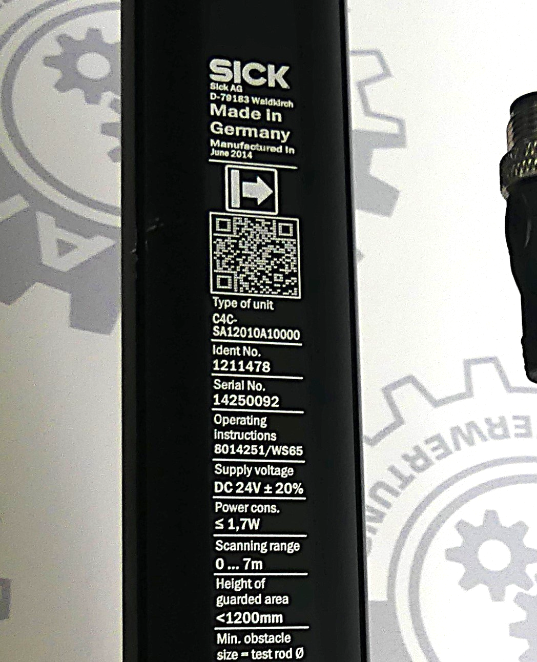 Sick Sicherheitslichtvorhang  C4C-SA12010A10000 + EA12010A10000