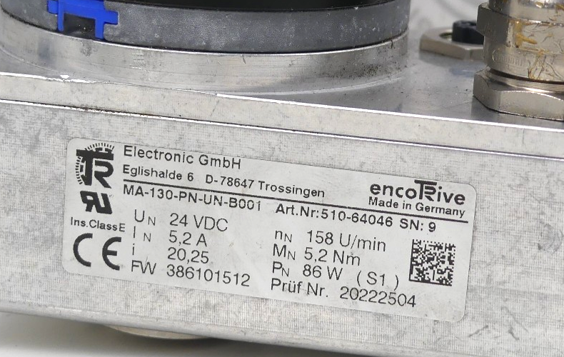 DUNKERMOTOREN GR 63SX55 + Elektronic MA-130-PN-UN-B001