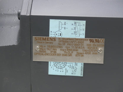 Siemens 1FT6084-1AF71-3AG1 (UNBENUTZT)