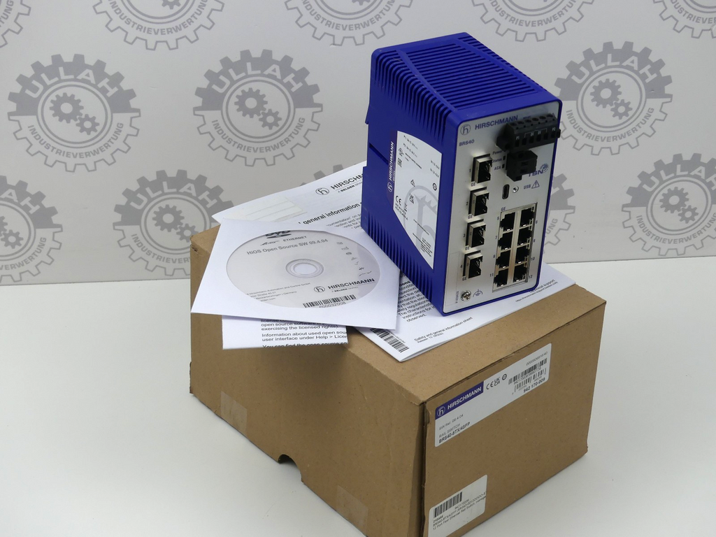 Hirschmann  BRS40-8TX/4SFP Managed Industrial Switch for DIN Rail