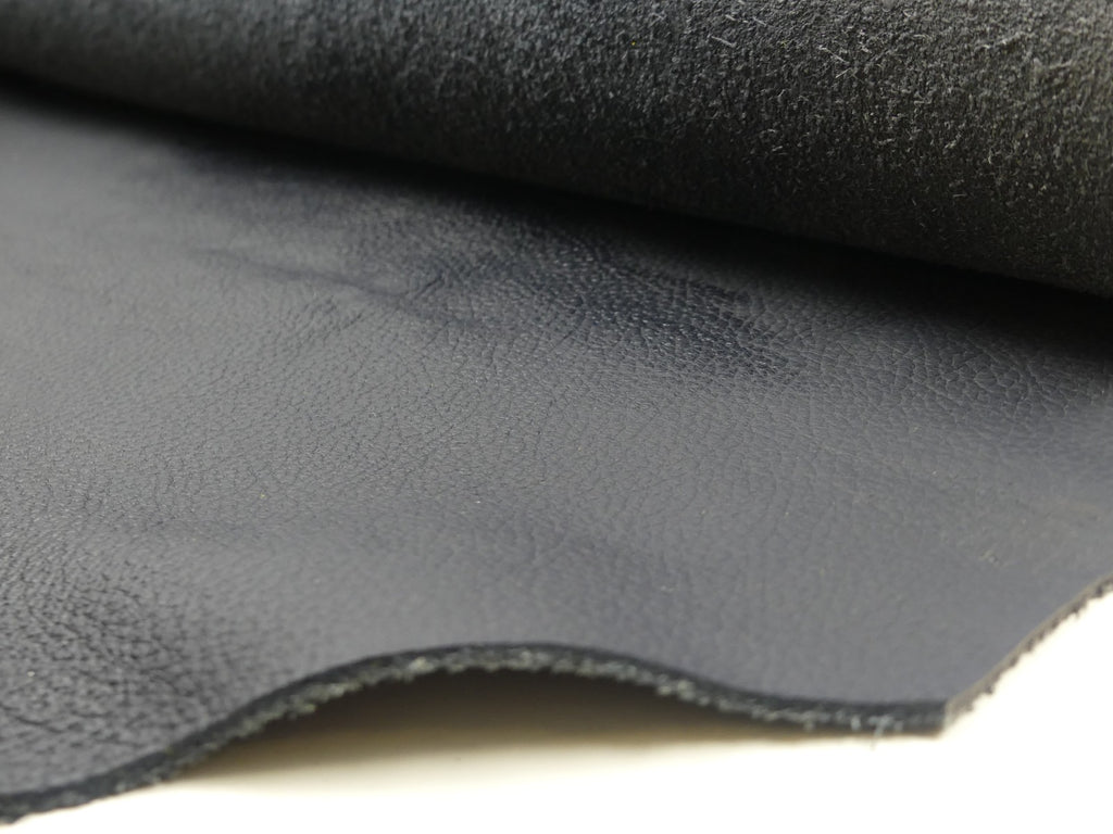 Auto Leder 3,06m2   FULL GRAIN lederfarbe NAVY BLUE FG