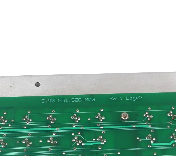 Rafi Bedienpanel Lage2 5.40 551.586-000  panel 3.99100.618/0000-000319.005