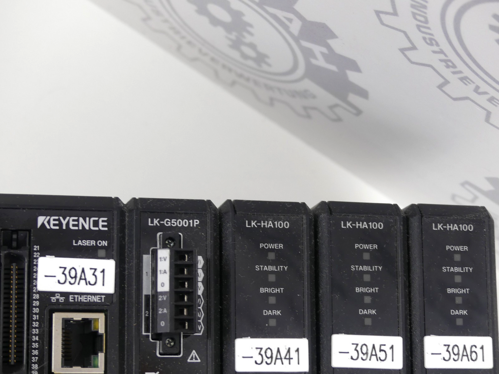 KEYENCE LK-G5001P Steuergerät + 3x LK-HA100