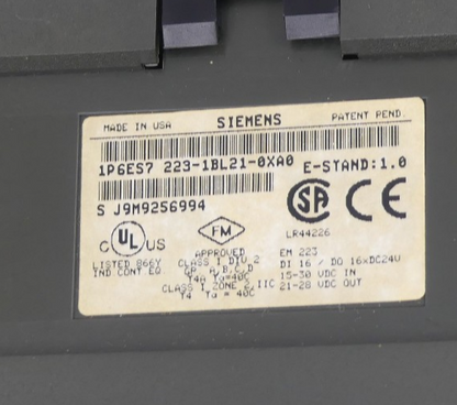 Siemens 6ES7223-1BL21-0XA0