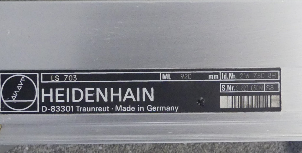 Heidenhain Maßstab LS 703 ML 920 mm Id.Nr.: 216 750 8H