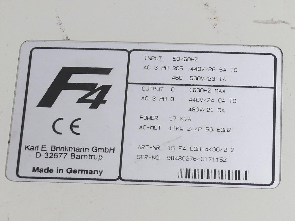 KEB  15.F4.C0H-4K00/2.2
