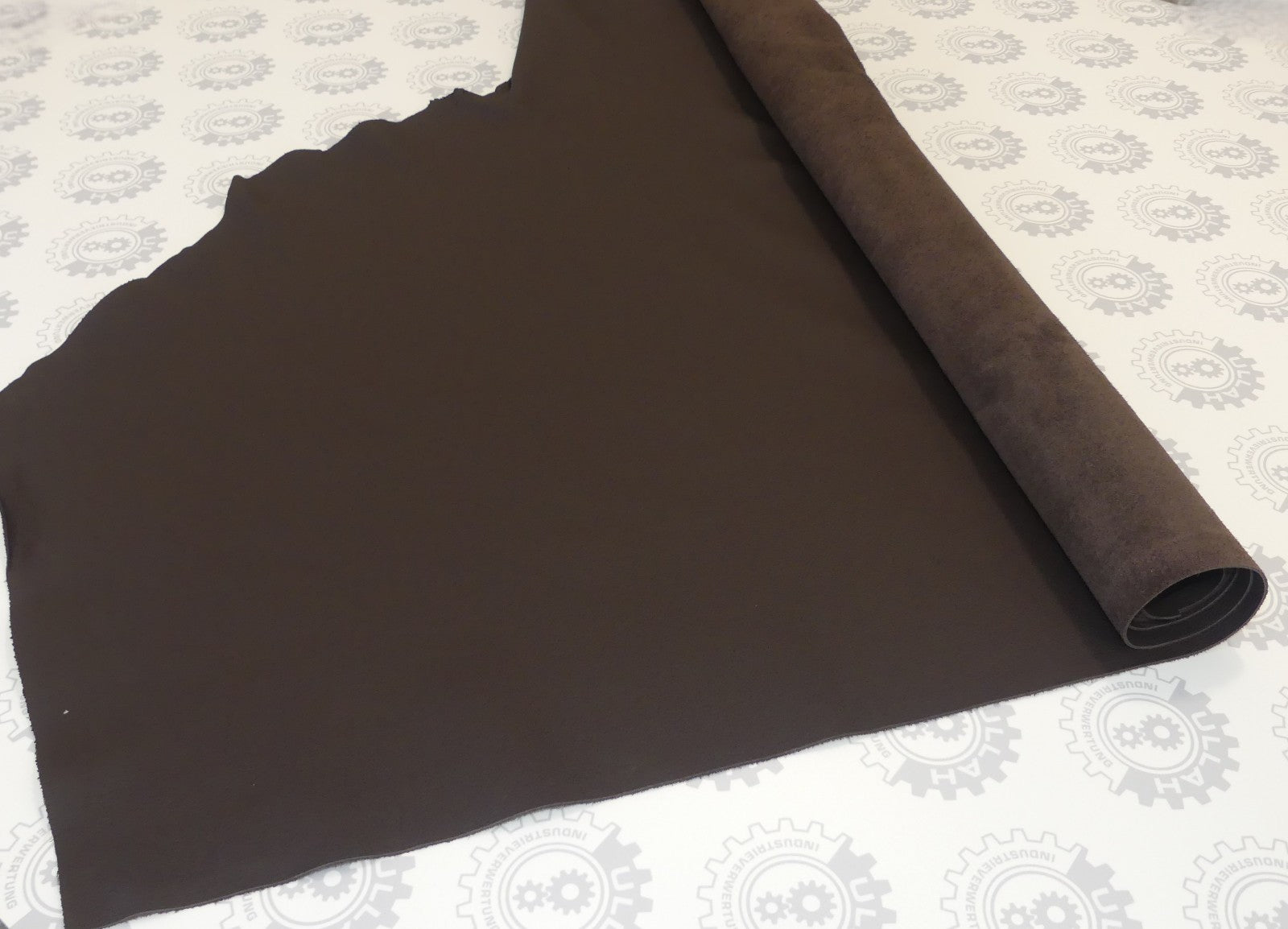 Leder 2,38m2   FULL GRAIN lederfarbe DARK SPICE(braun farbe)