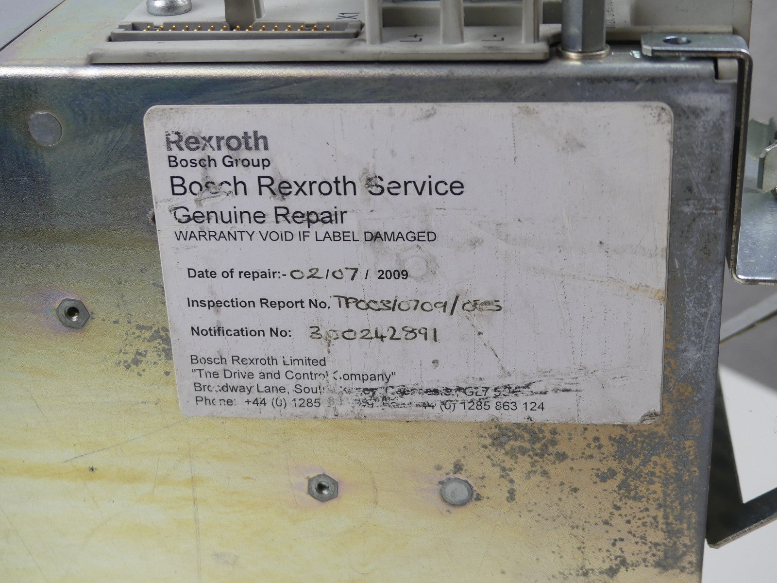 Rexoth HDS03.2-W100N-HS32-01-FW + HSM01.1-FW