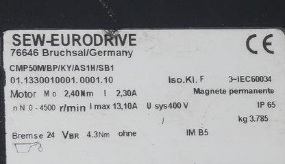 SEW Eurodrive CMP50M/BP/KY/AS1H/SB1