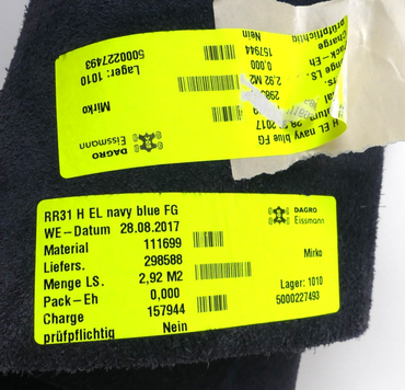 Leder 2,92m2   FULL GRAIN lederfarbe NAVY BLUE FG