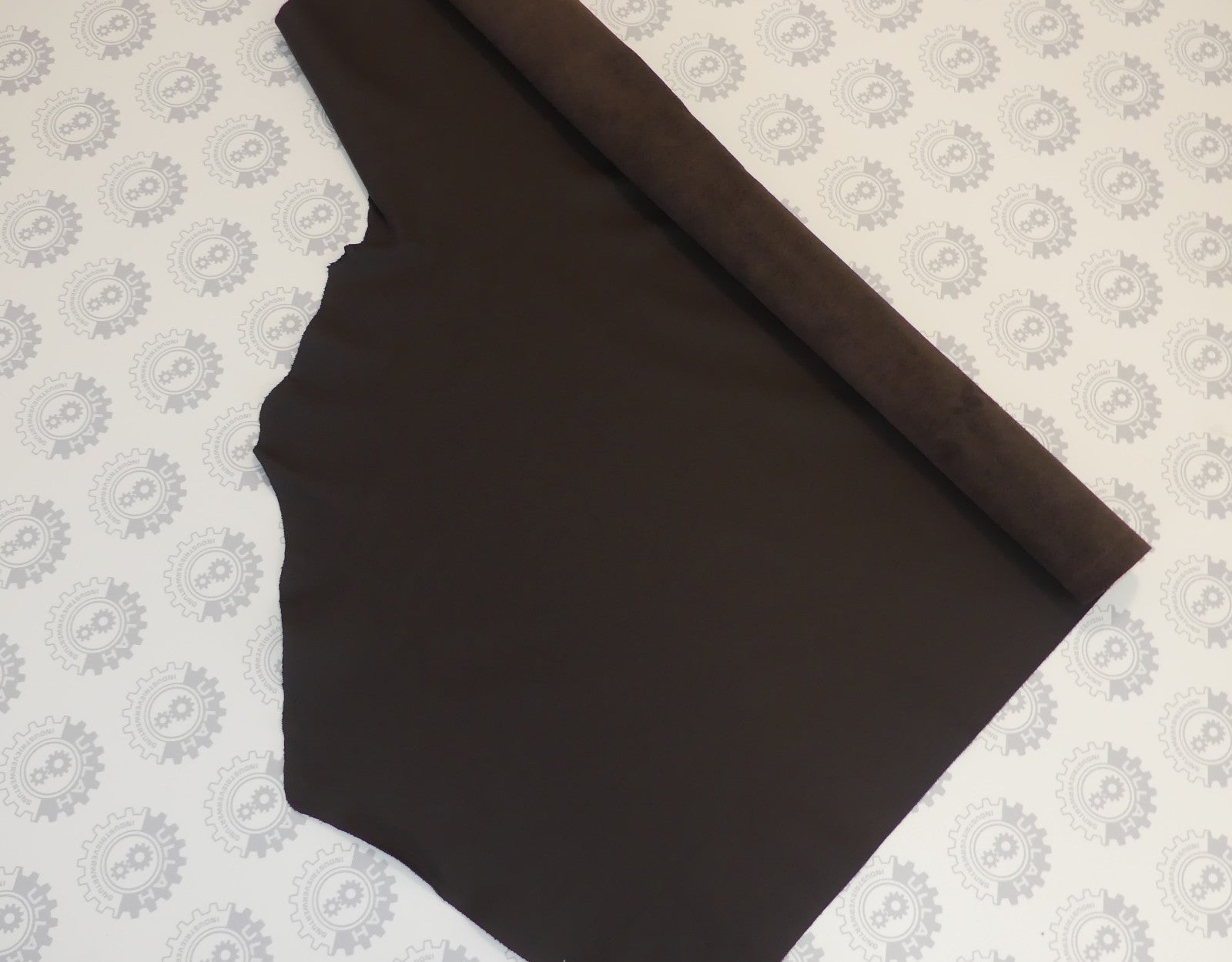 Leder 2,38m2   FULL GRAIN lederfarbe DARK SPICE(braun farbe)