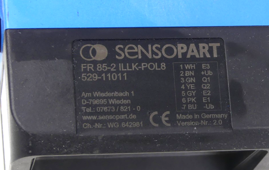 SENSOPART FR85-2-ILLK-POL8 529-11011