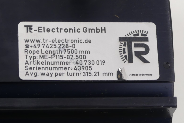 TR Electronic ME-P115-07.500 CMW58M-00123