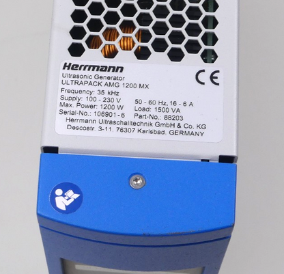HERRMANN Ultrasonic Generator ULTRAPACK AMG 1200 MX