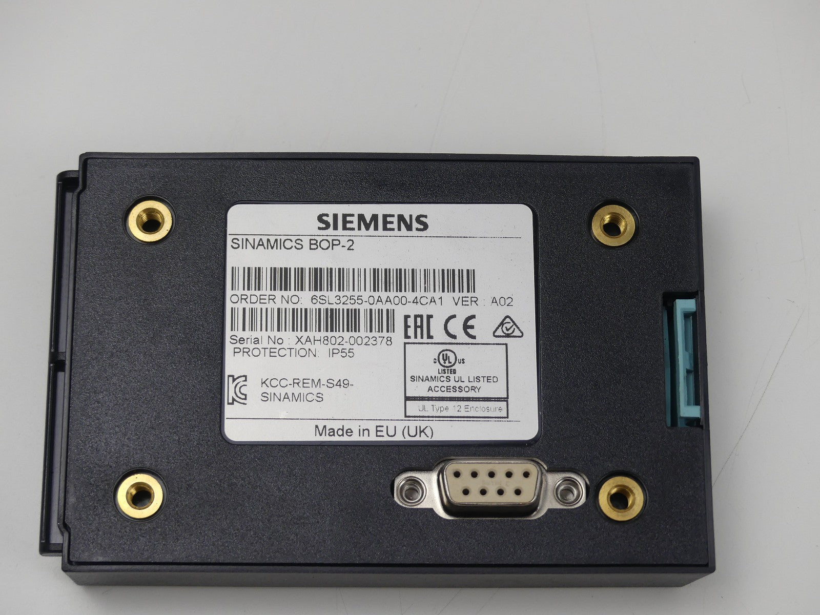 SIEMENS 6SL3255-0AA00-4CA1