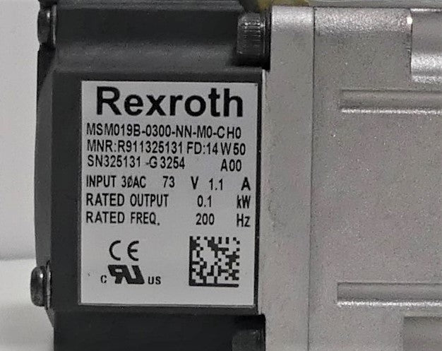 Rexroth MSM019B-0300-NN-M0-CH0