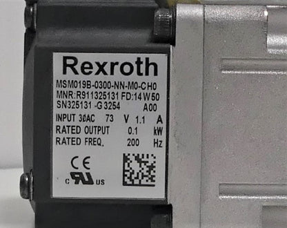 Rexroth MSM019B-0300-NN-M0-CH0