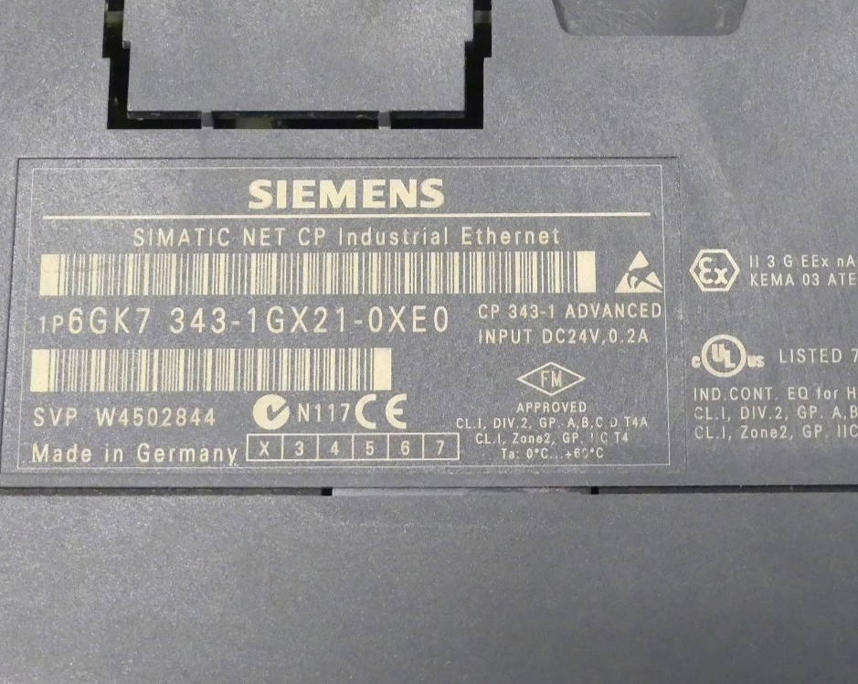 Siemens  6GK7343-1GX21-0XE0 ( leicht beschädigt)