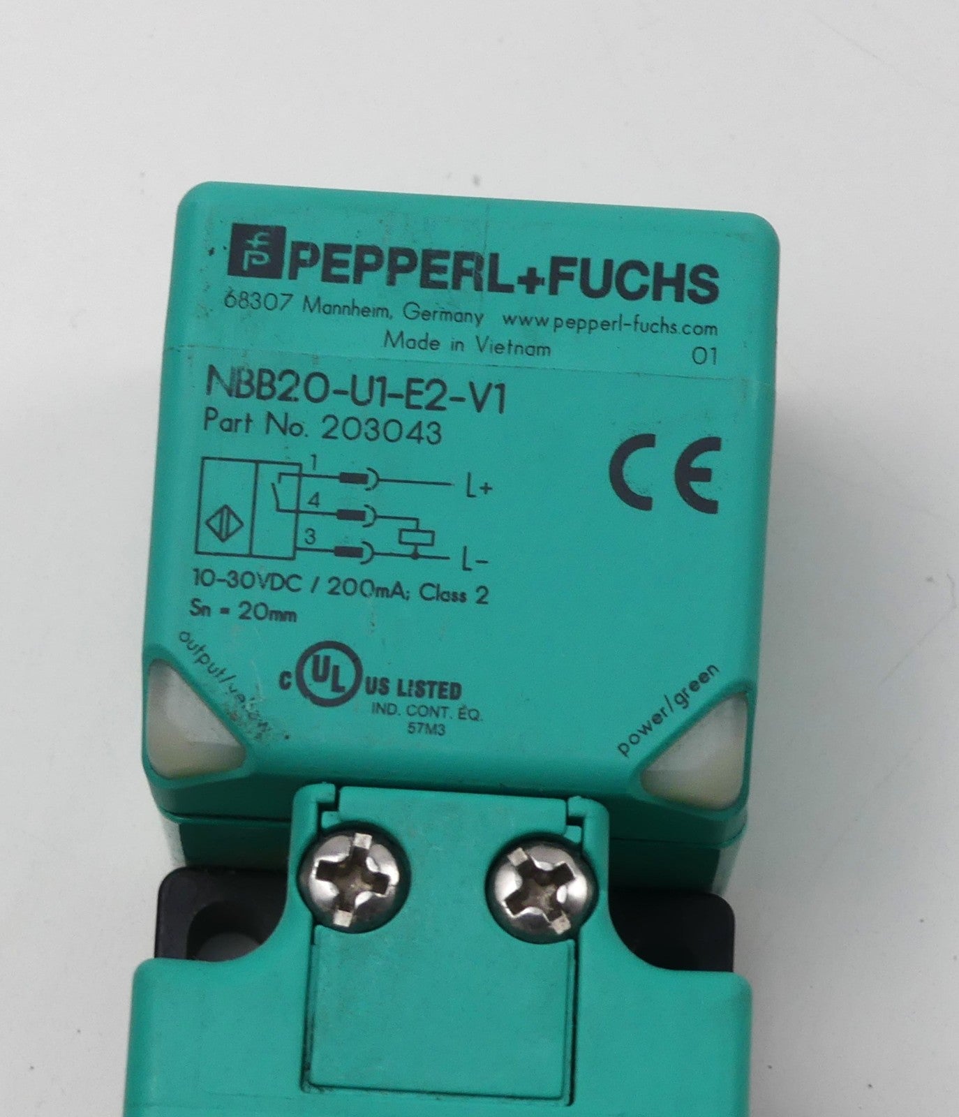 Pepperl+Fuchs NBB20-U1-E2-V1 Induktiver Sensor