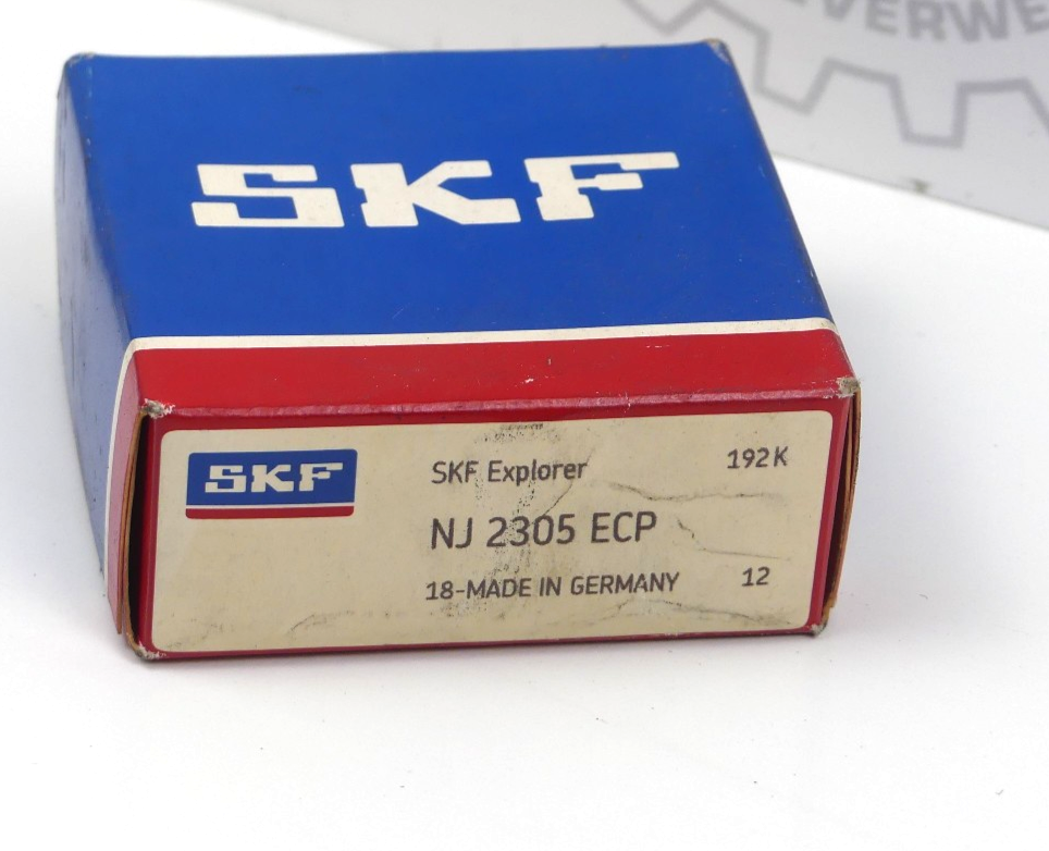 SKF Zylinderrollenlager NJ2305 ECP Innen-Ø 25 mm Außen-Ø 62 mm Breite24 mm