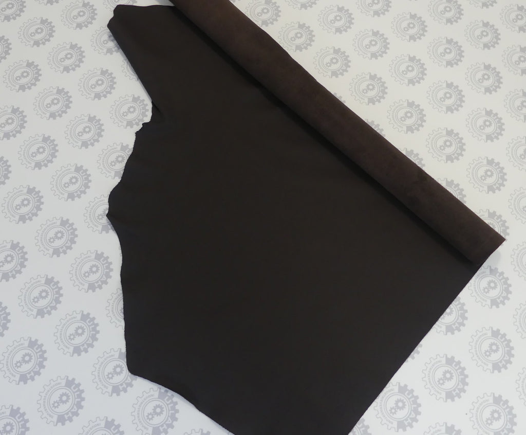 Leder 2,38m2   FULL GRAIN lederfarbe DARK SPICE(braun farbe)
