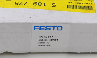 FESTO HPV-10-10-A Separator 550908