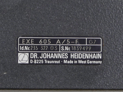 Heidenhain 605 A/5-F