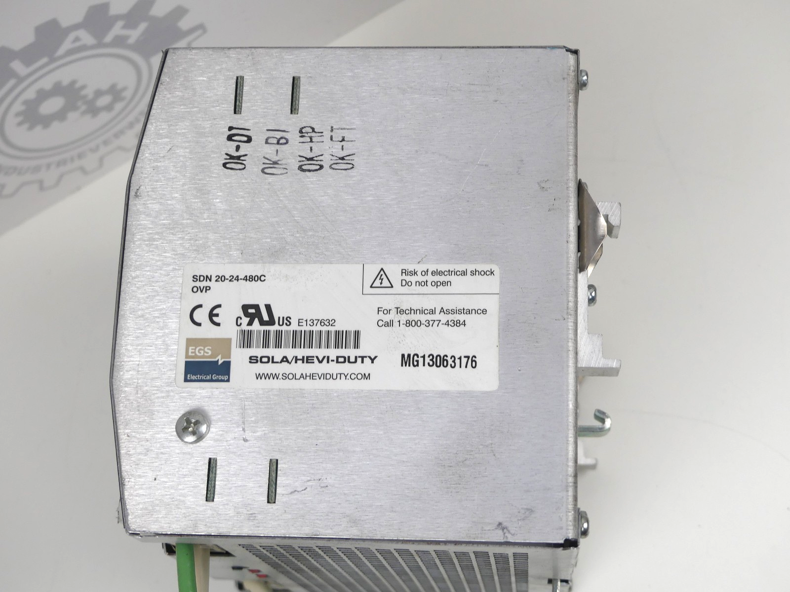 Sola SDN 20-24-480C Power Supply