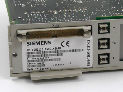 Siemens 6SN1118-1NH01-0AA0 Version A