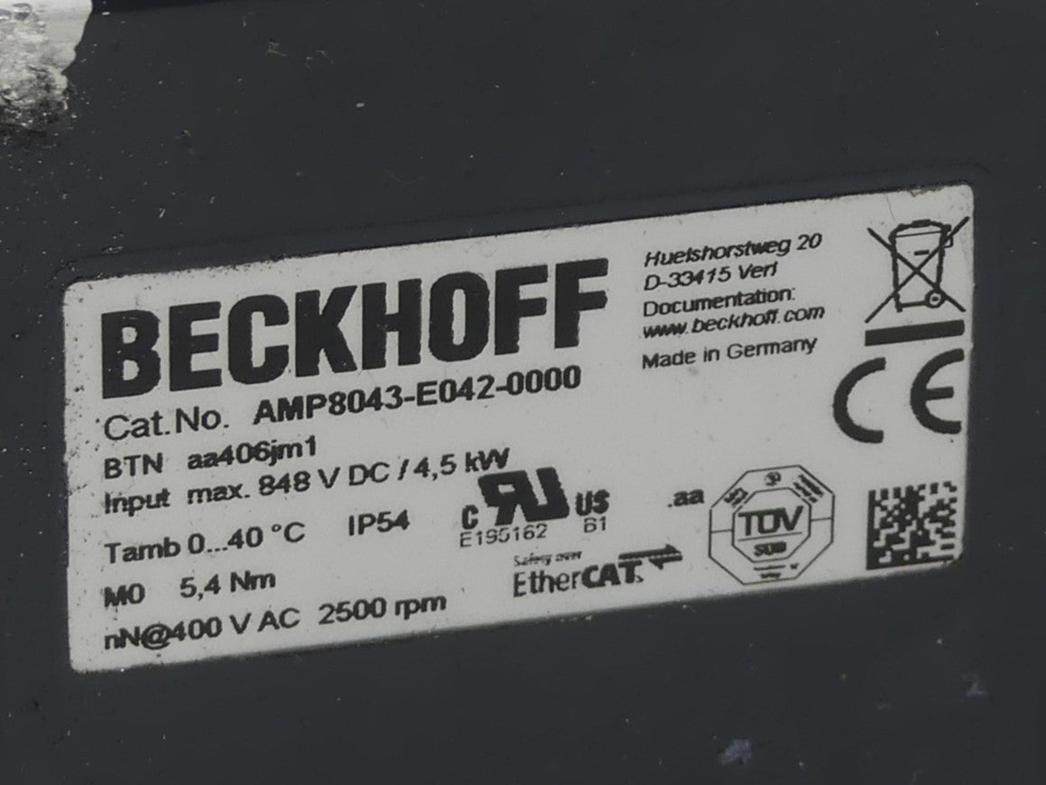 Beckhoff AMP8043-E042-0000