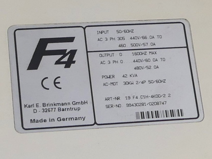 KEB Combivert  19.F4.C1H-4K00/2.2