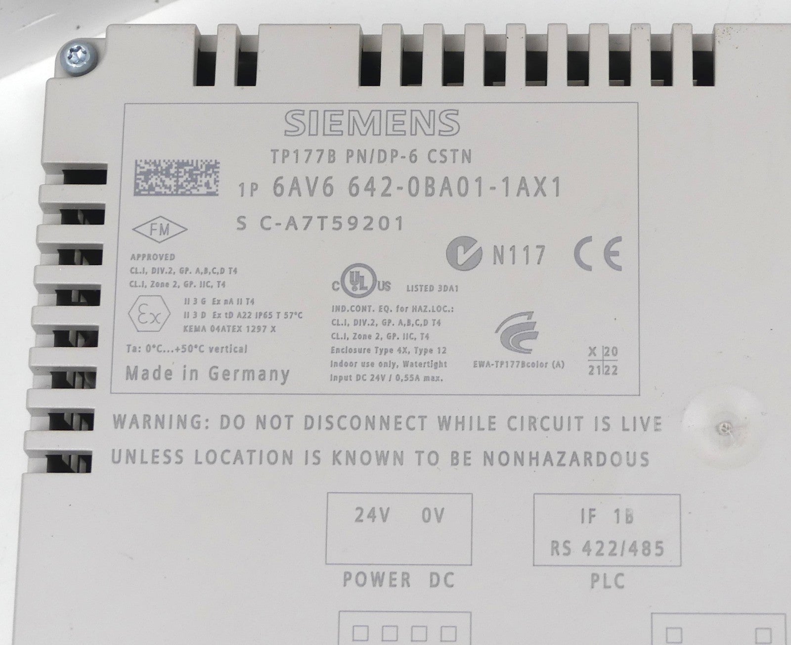 Siemens 6AV6642-0BA01-0AX1