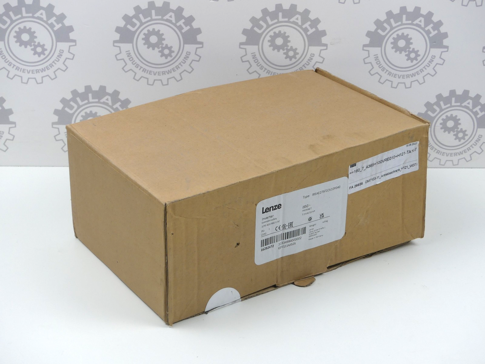 Lenze I95AE275F1CV1Z0000  (I95AE275F1CV10Y040)