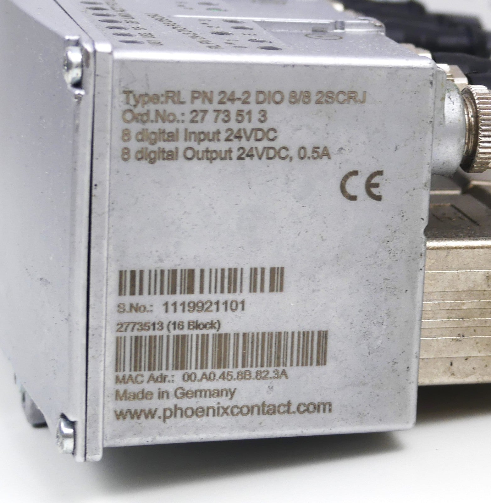 Phoenix Contact RL PN 24-2 DIO 8/8 2SCRJ