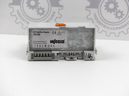 Wago 750-300 II/O Lightbus Koppler supply 24VDC