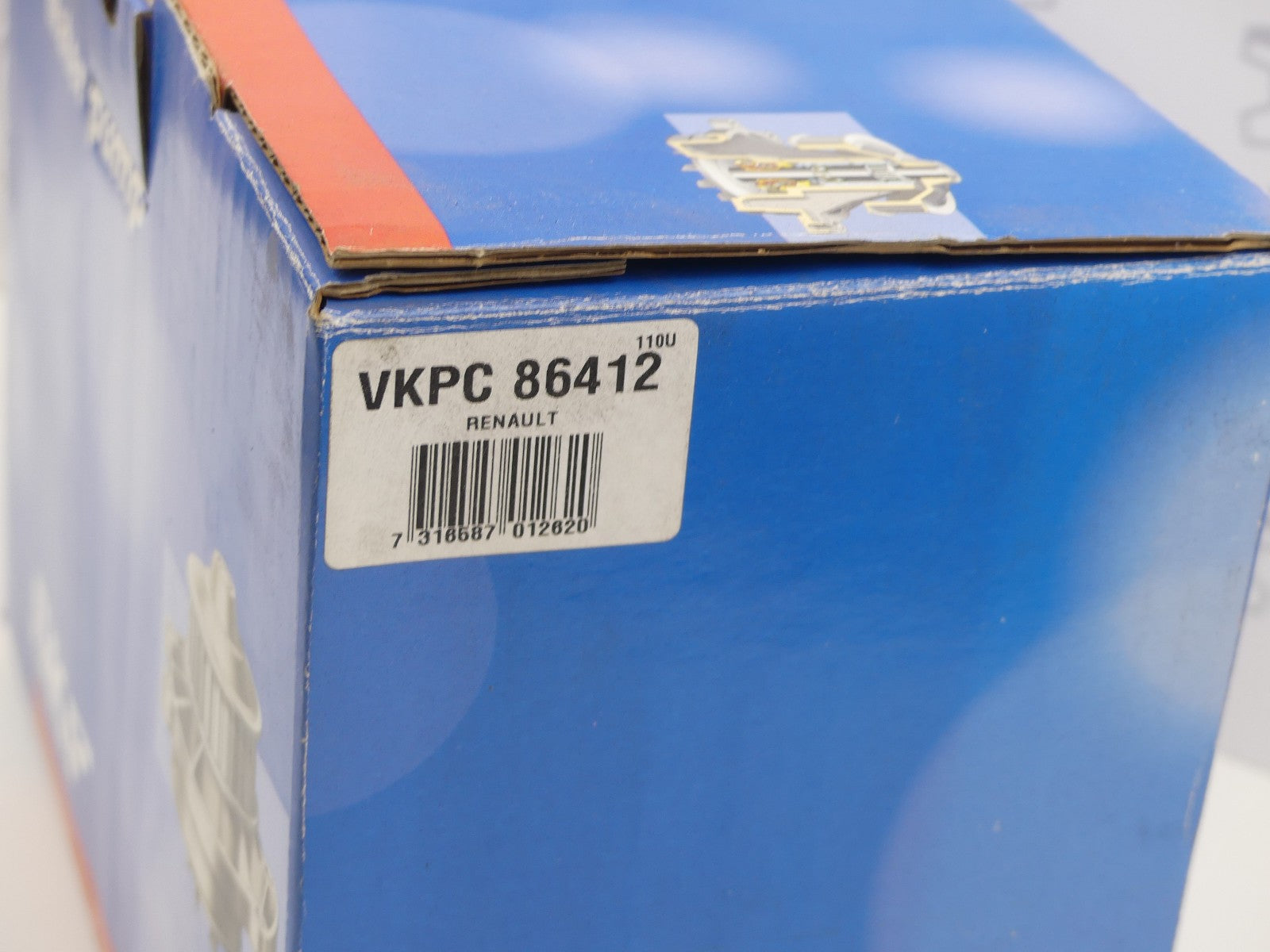 SKF VKPC 86412 Water pump Renault