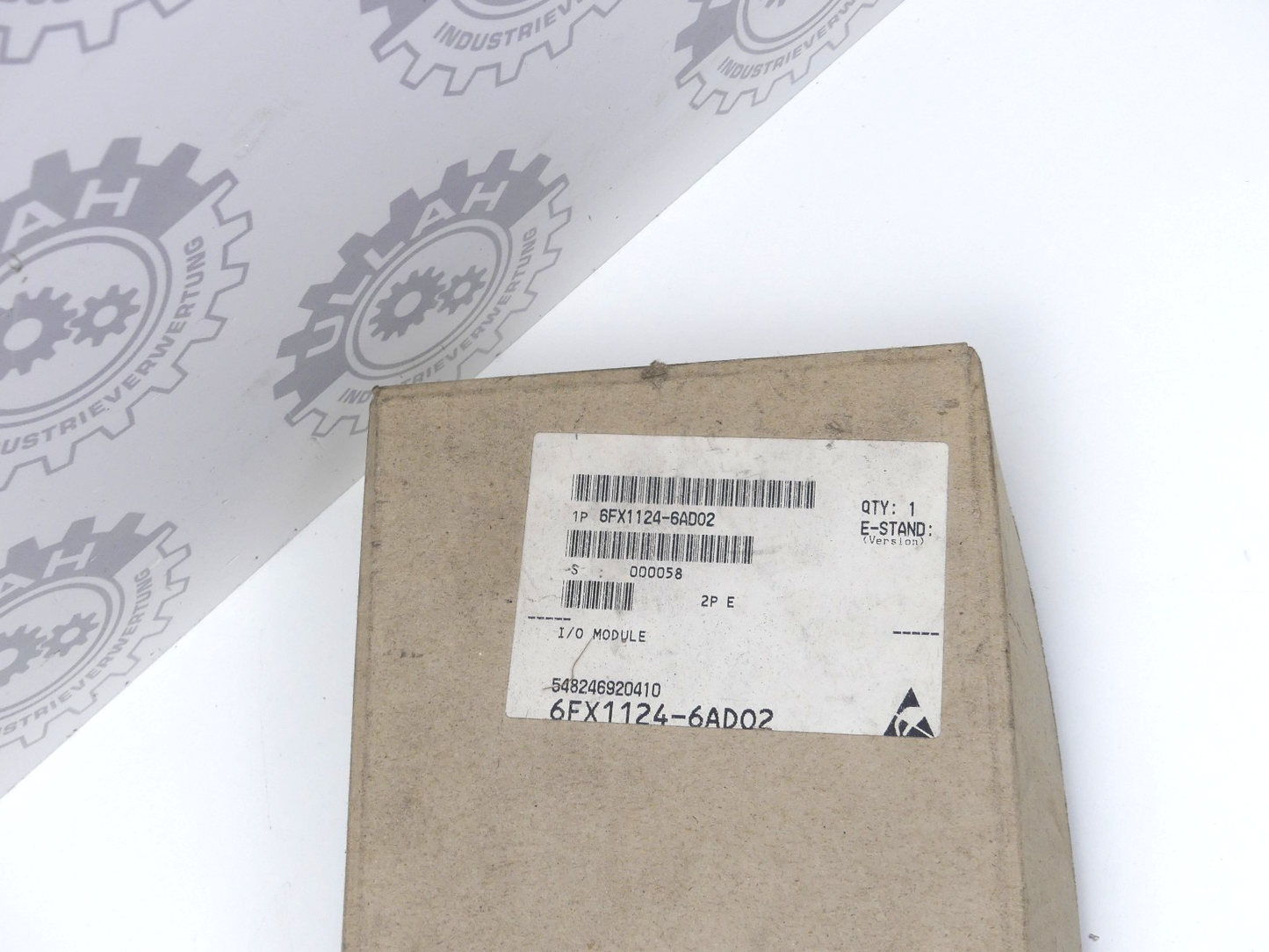 SIEMENS 6FX1124-6AD02 SINUMERIK SYSTEM 3 EIN/AUSGABEMODUL