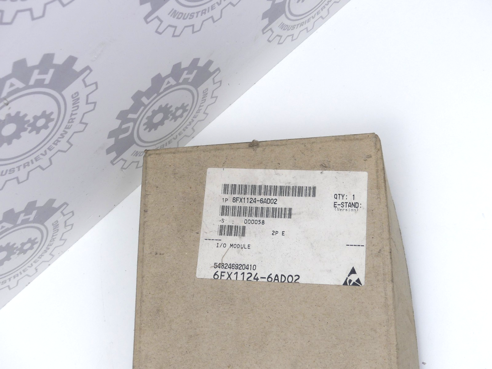 SIEMENS 6FX1124-6AD02 SINUMERIK SYSTEM 3 EIN/AUSGABEMODUL