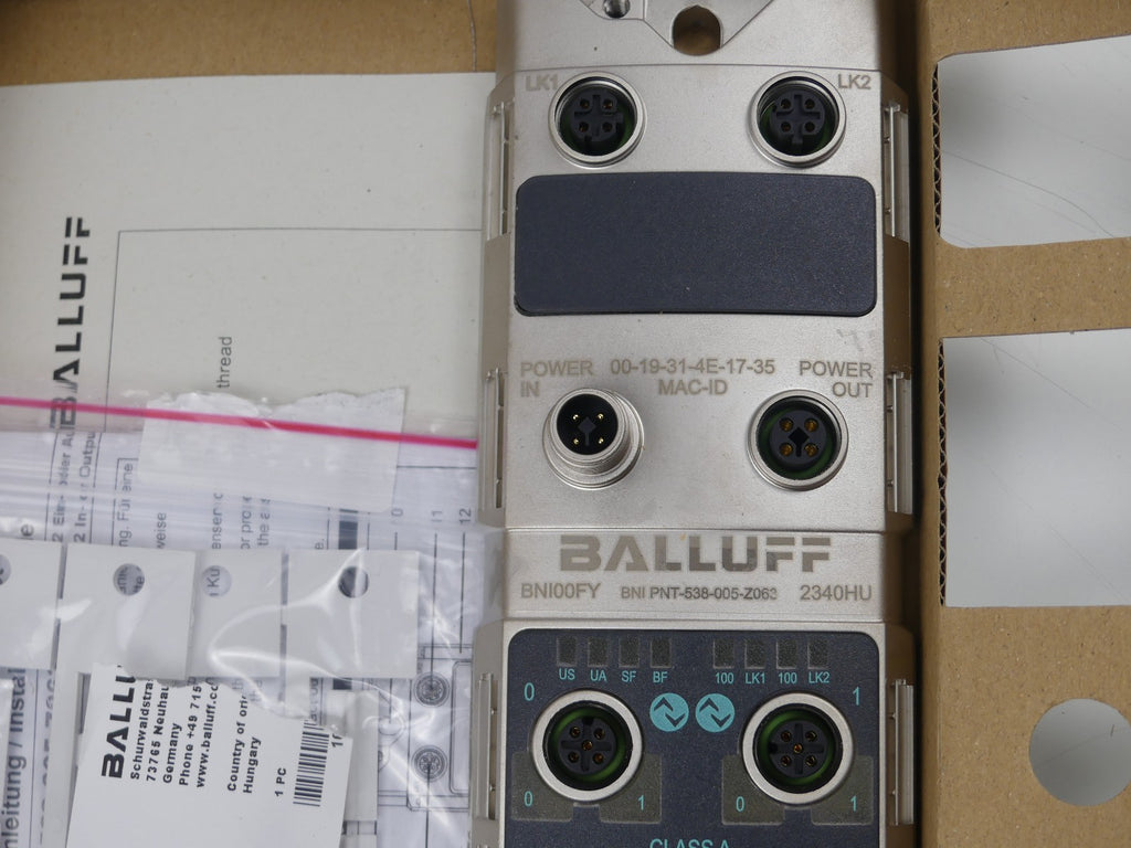 Balluff Netzwerk-Modul BNI00FY BNI PNT-538-005-Z063