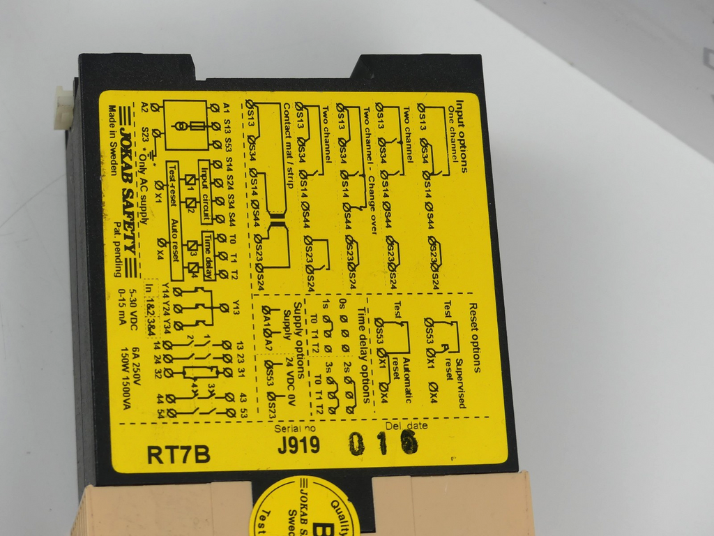 JOKAB SAFETY RT7B