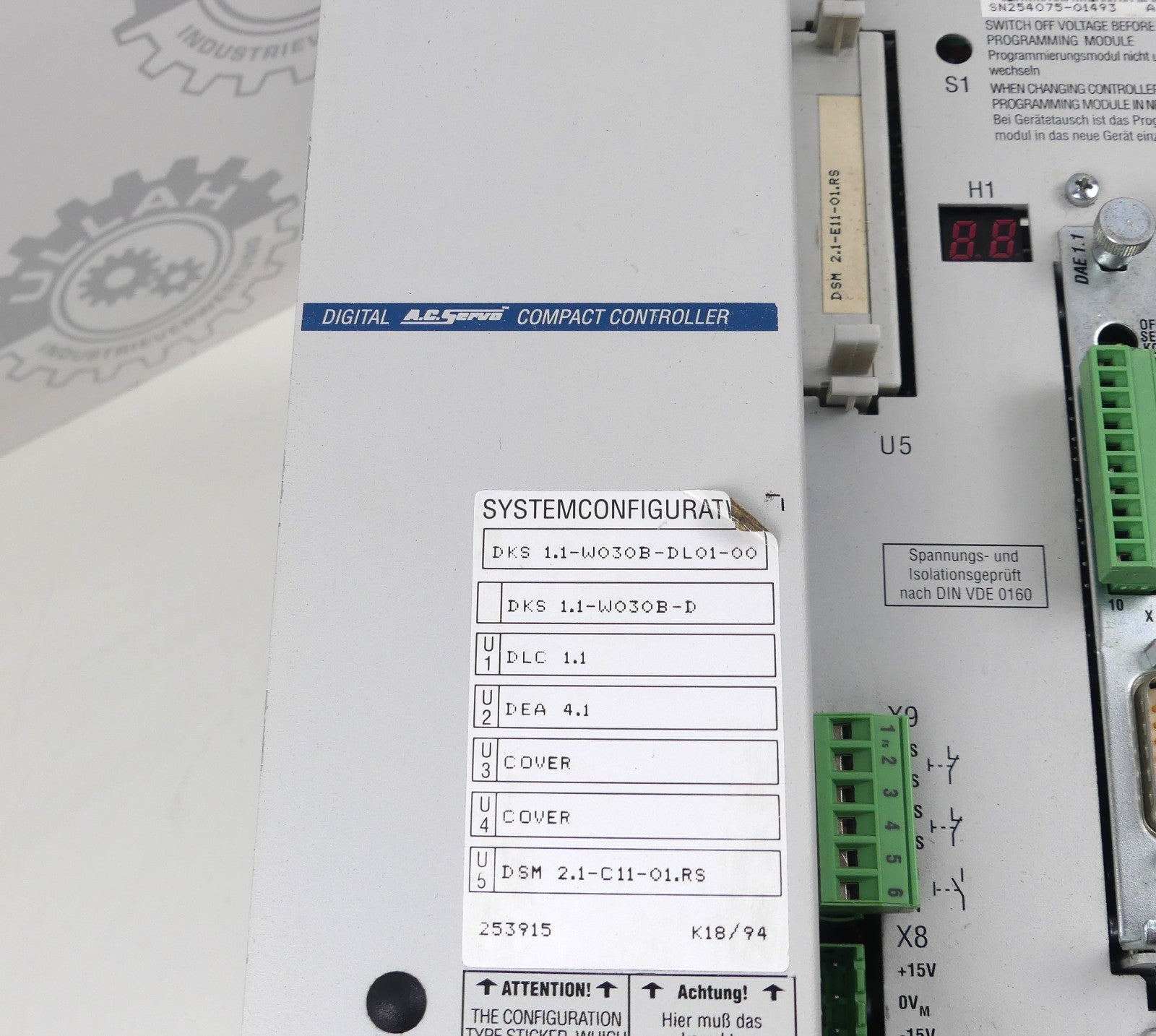 INDRAMAT DKS 1.1-W030B-DL01-00