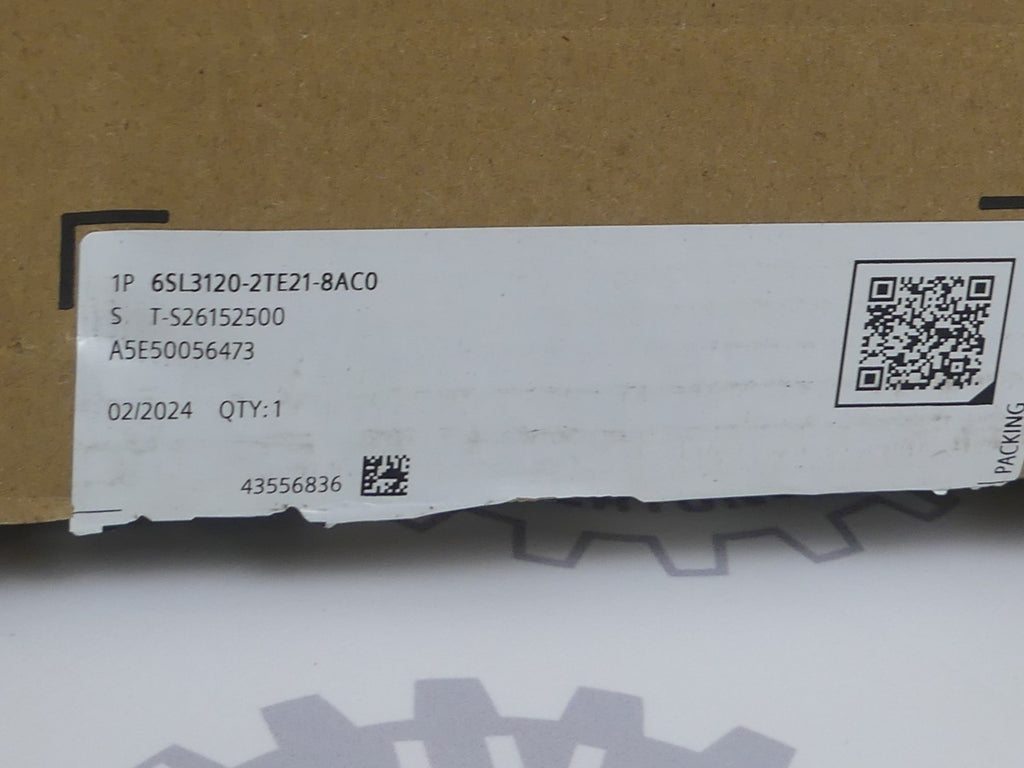Siemens Sinamics 6SL3120-2TE21-8AC0