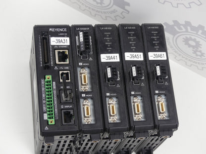 KEYENCE LK-G5001P Steuergerät + 3x LK-HA100