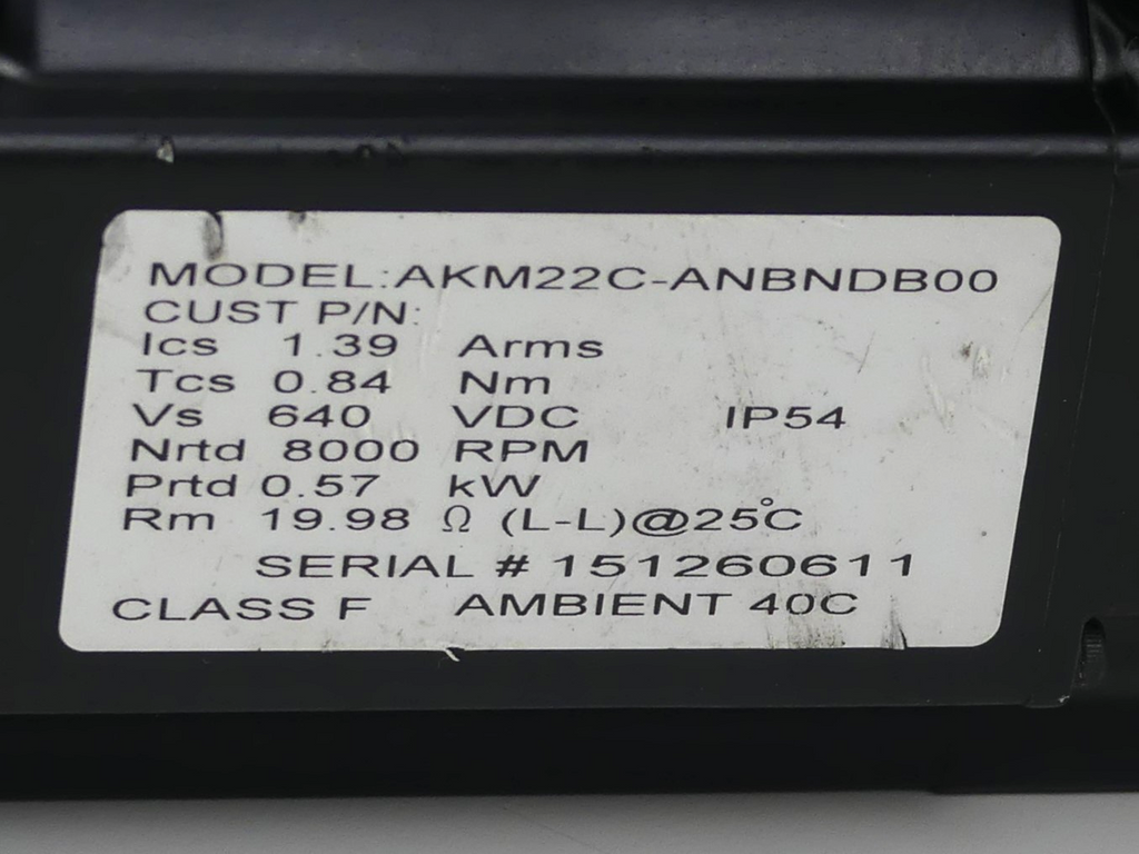 Kollmorgen AKM22C-ANBNDB00