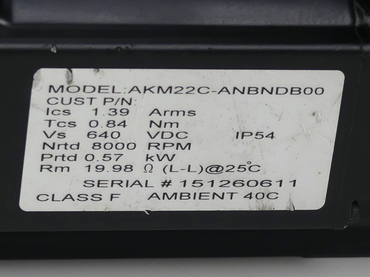 Kollmorgen AKM22C-ANBNDB00